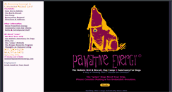 Desktop Screenshot of pawsitiveenergy.com